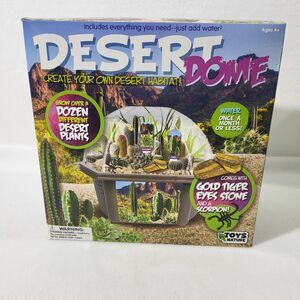 Toys By Nature Biosphere Terrarium - Desert Dome Create Plants